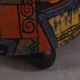 Postmodern abstract upholstery armchairs, Germany 1980s set of 2
