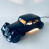 Lampe voiture ancienne en céramique