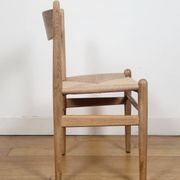 Set of 2 Hans J. Wegner CH36 dining chairs for Carl Hansen & Søn in solid oak
