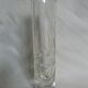 Glass or cut crystal soliflore vase