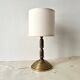 Bronze lamp "acorns" 50s, vintage naturalist light fixture