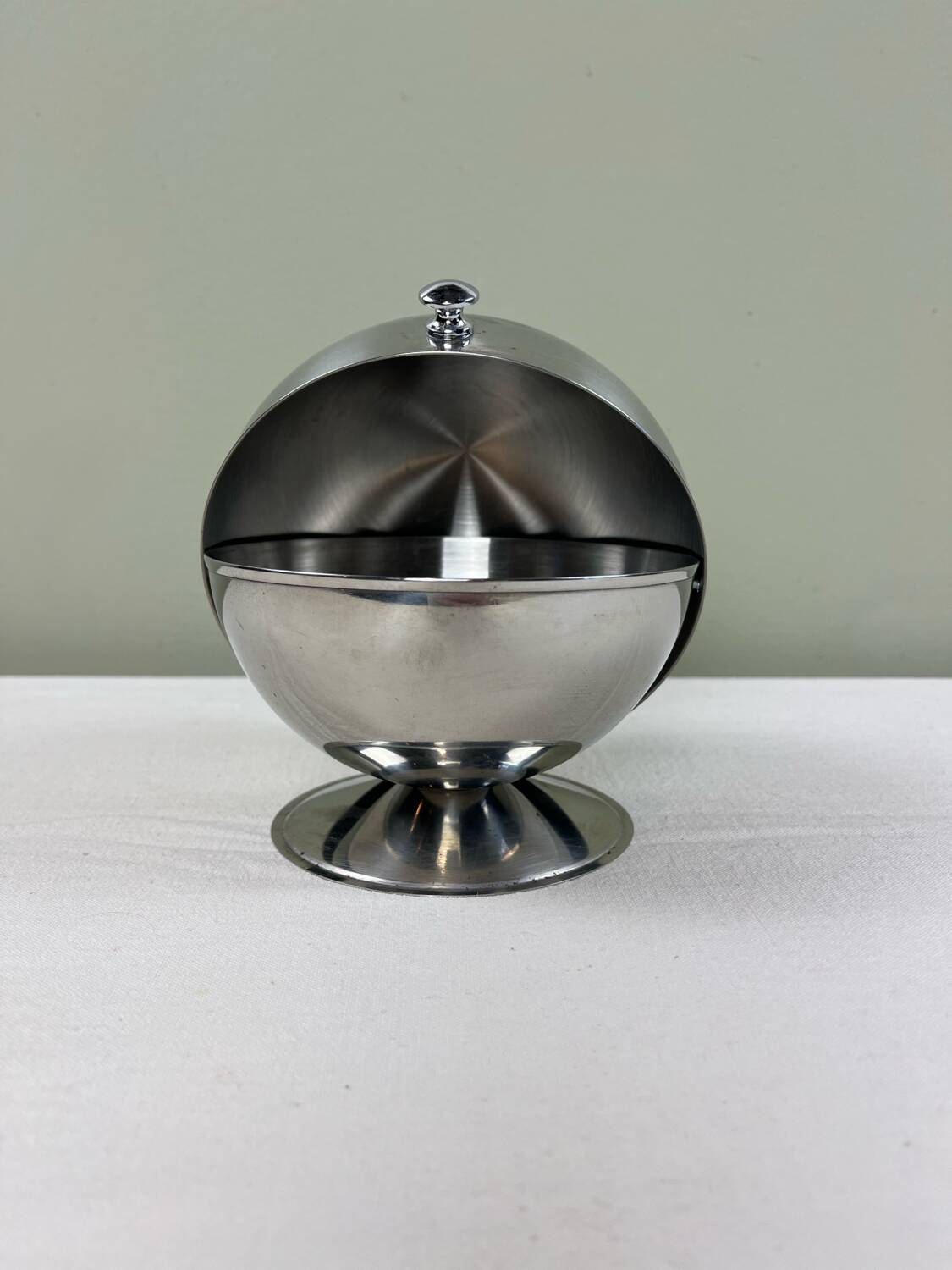 Vintage ball sugar bowl
