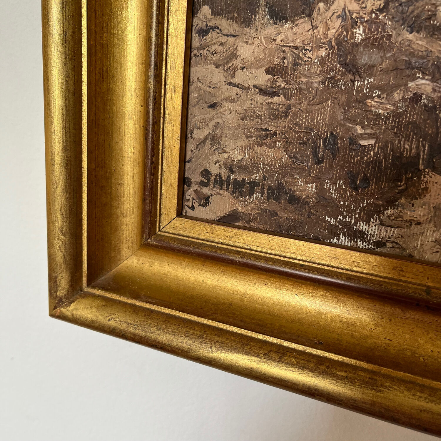 Painting by Rene Saintin