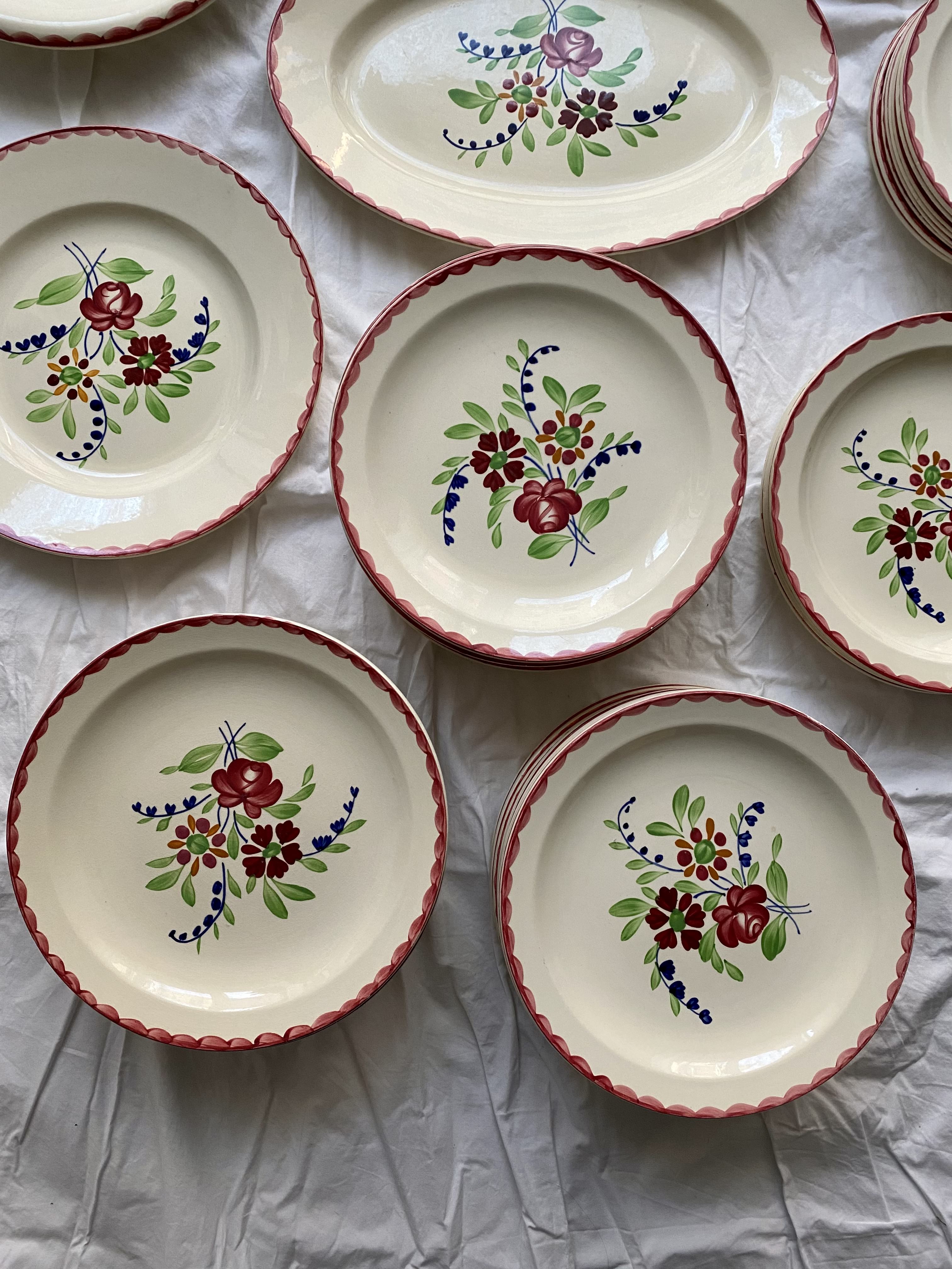 Flat plates Sarreguemines Ermont