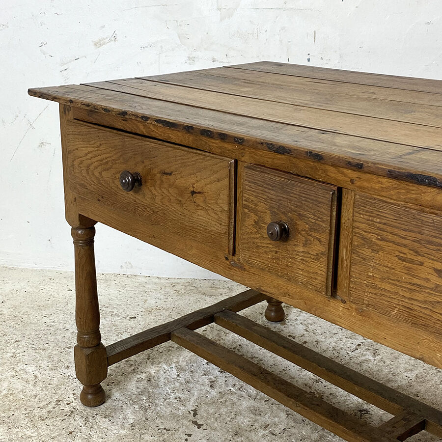 Old farmhouse table