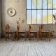 4 chaises en pin Daumiller