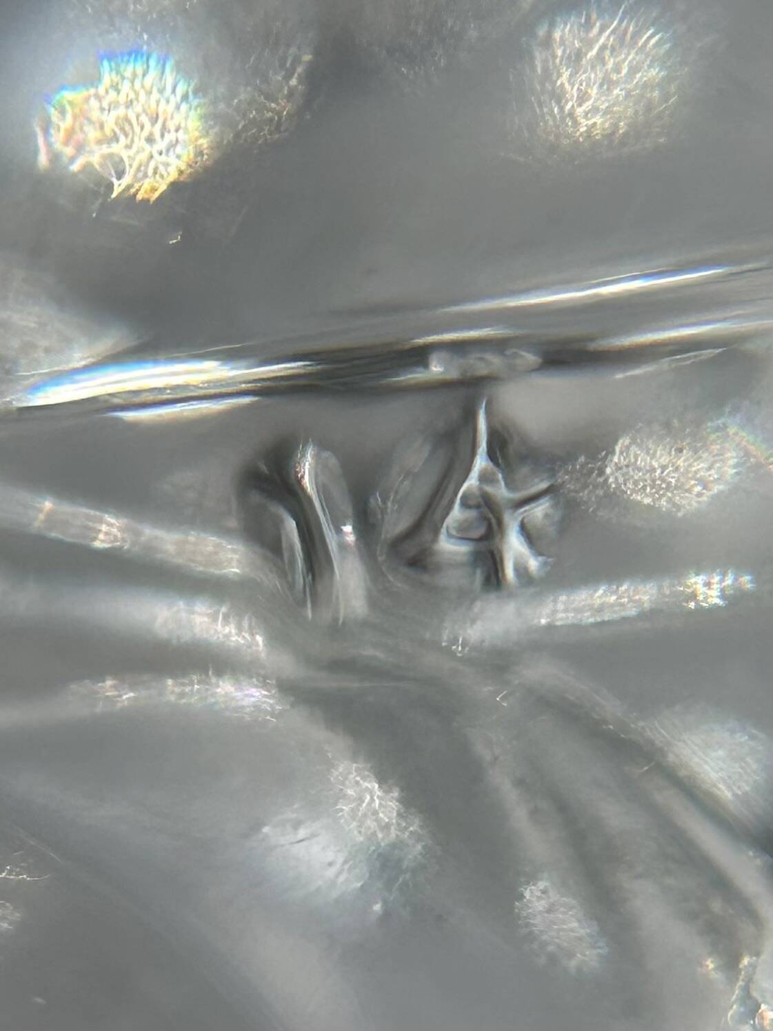 Glass serving dish - Made in France - Mid 20th century