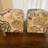 Paire de poufs