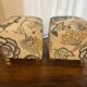 Pair of poufs