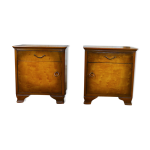 paire de chevets vintage