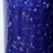 vase rouleau bleu Italie 1960
