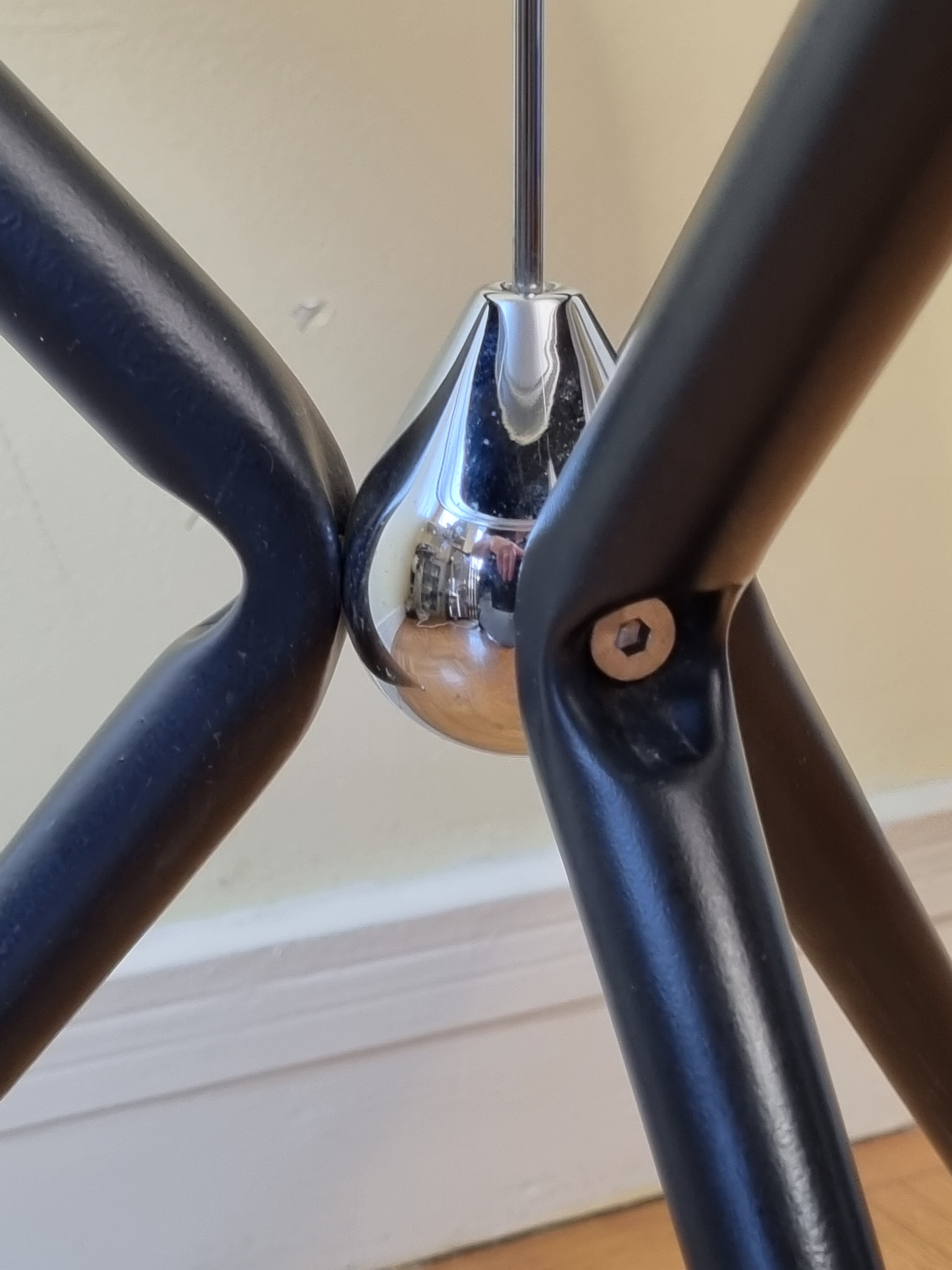 Triod side table, Italian design, Baleri Italia