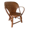 Chestnut children's armchair