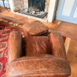 Club chair + footrest