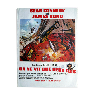Original movie poster "We only live twice" Sean Connery - James Bond 007