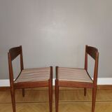 Set of 6 teak dining chairs by H.W. Klein for Bramin Mobler, Denmark, 1960