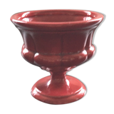 Medici style burgundy vase