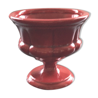 Medici style burgundy vase