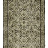 Tapis vintage turc anatolien fait main 252 cm x 135 cm