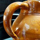 Terracotta pitcher
