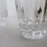 Crystal whisky glasses from Arques