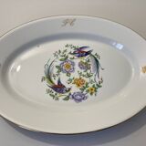 Limoges porcelain service paradise bird