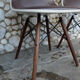 Pair of Ray and Charles Eames chairs on Dowel Bases, Herman Miller USA