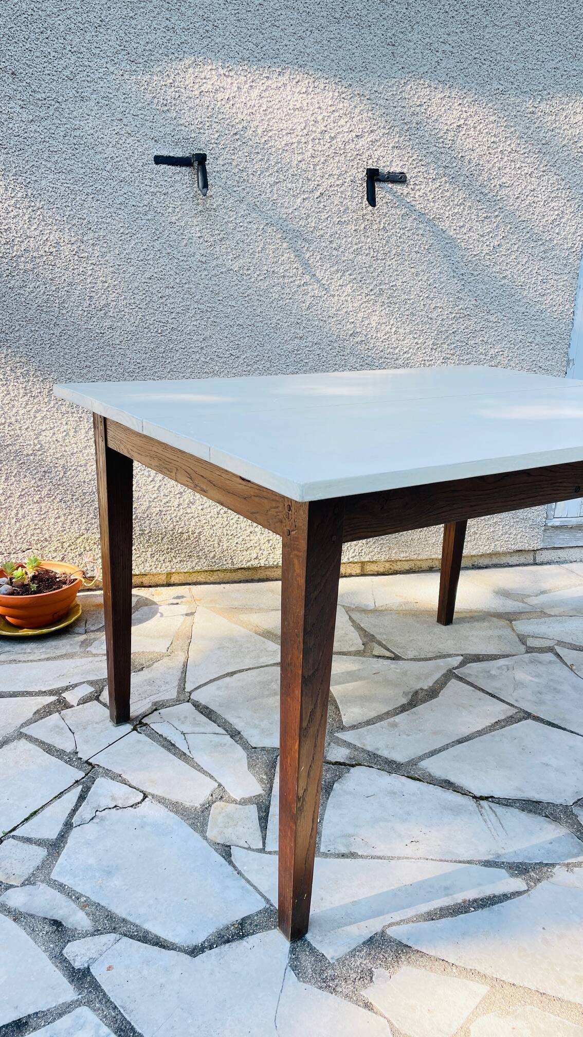 Bureau TABLE de Ferme Chêne Massif
