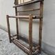 Bamboo coat rack with mirror and umbrella stand – 1920