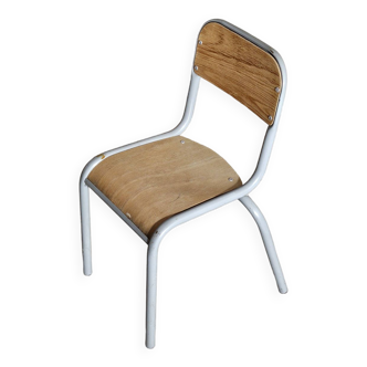 Chaise d'écolier/ chaise maternelle / chaise enfant 1960