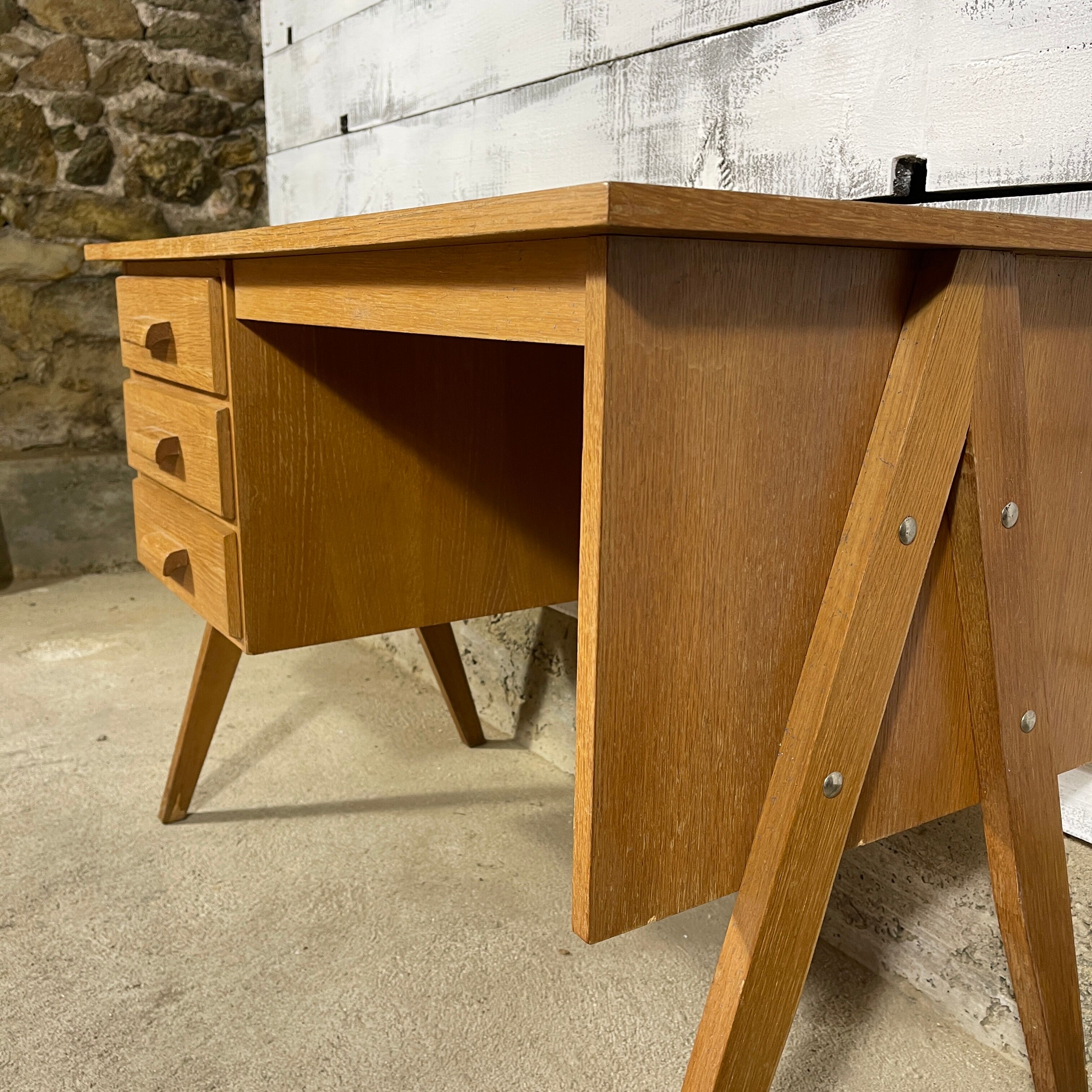 Vintage wooden desk