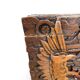 Antique Chinese Carved Export Chest – Dragon, Phoenix & Landscape Deco