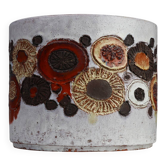 Vase en céramique signé Perignem, Belgique, vers 1960