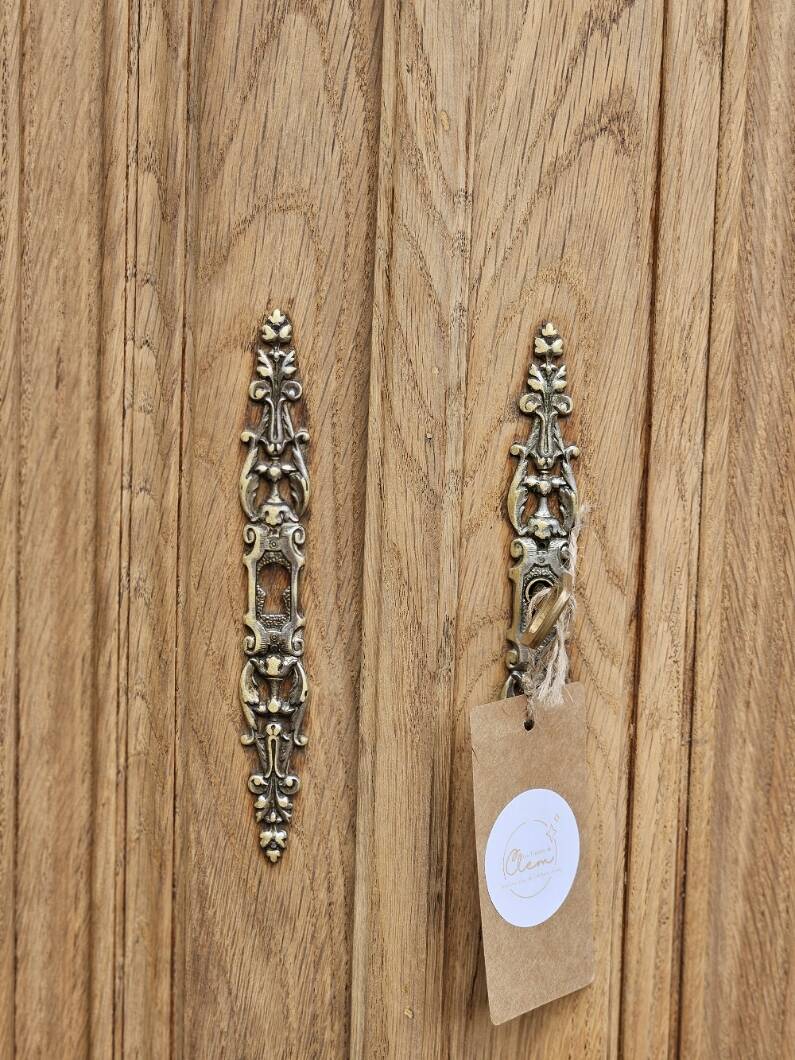 Solid oak sideboard top, hade made creation | elea