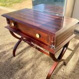 Coiffeuse bois massif style empire traditionnel