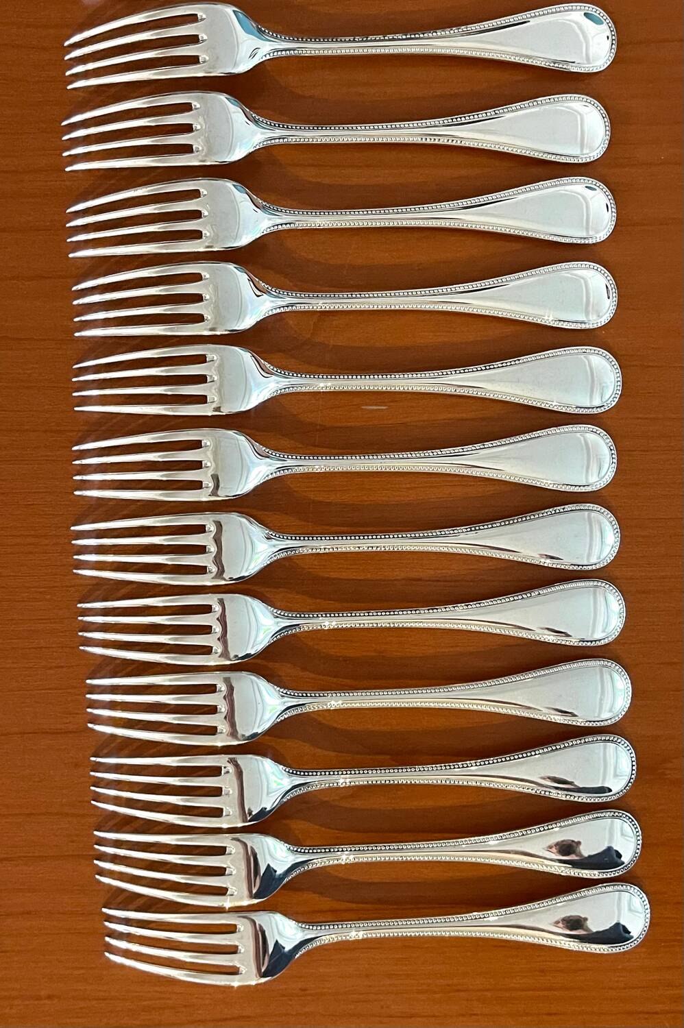 Christofle pearl flatware, 60 pieces, excellent condition