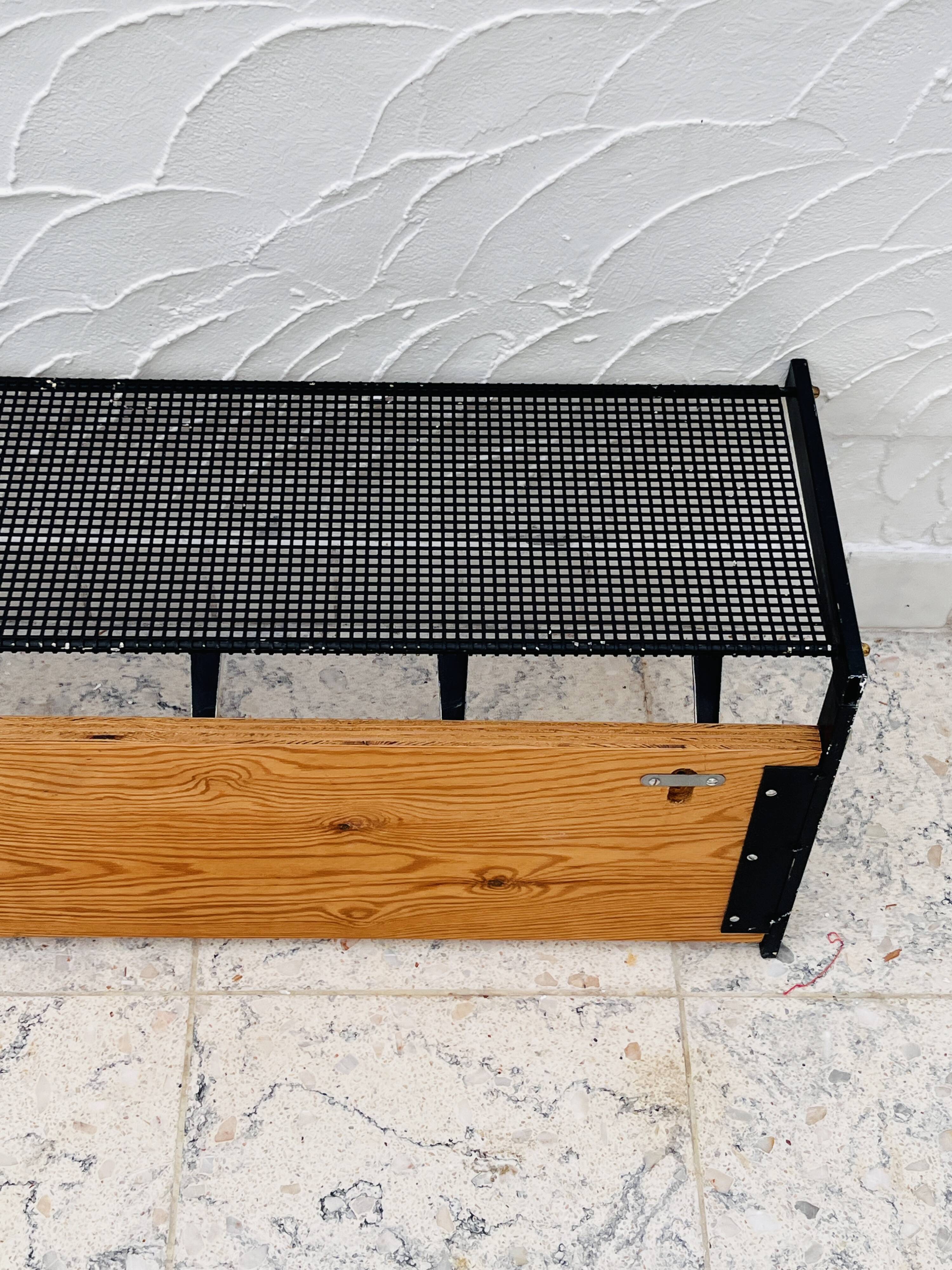 Vintage coat and hat rack