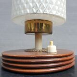 Table lamp 1960 diamond glass