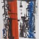 Maria helena vieira da silva: arrival in town - original lithograph