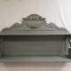 Wall shelf 19th XIX th patina shabby chic gustavian