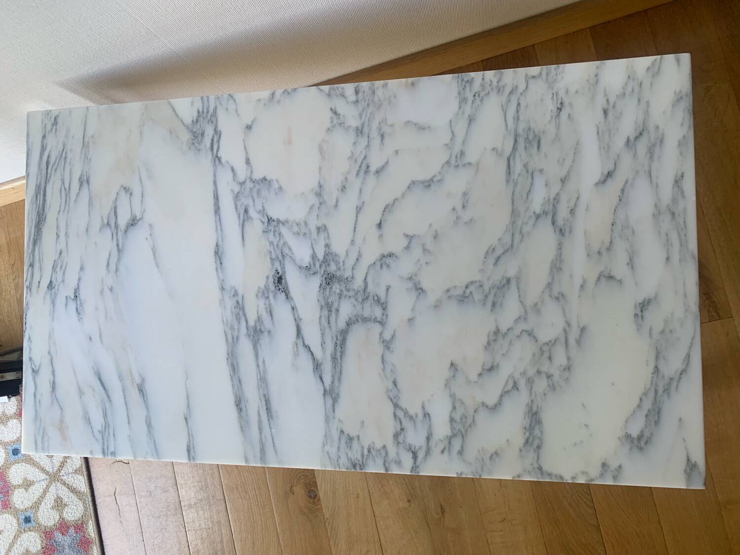 Marble coffee table