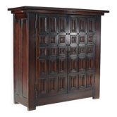 1960s Brutalist highboard cabinet from Spain