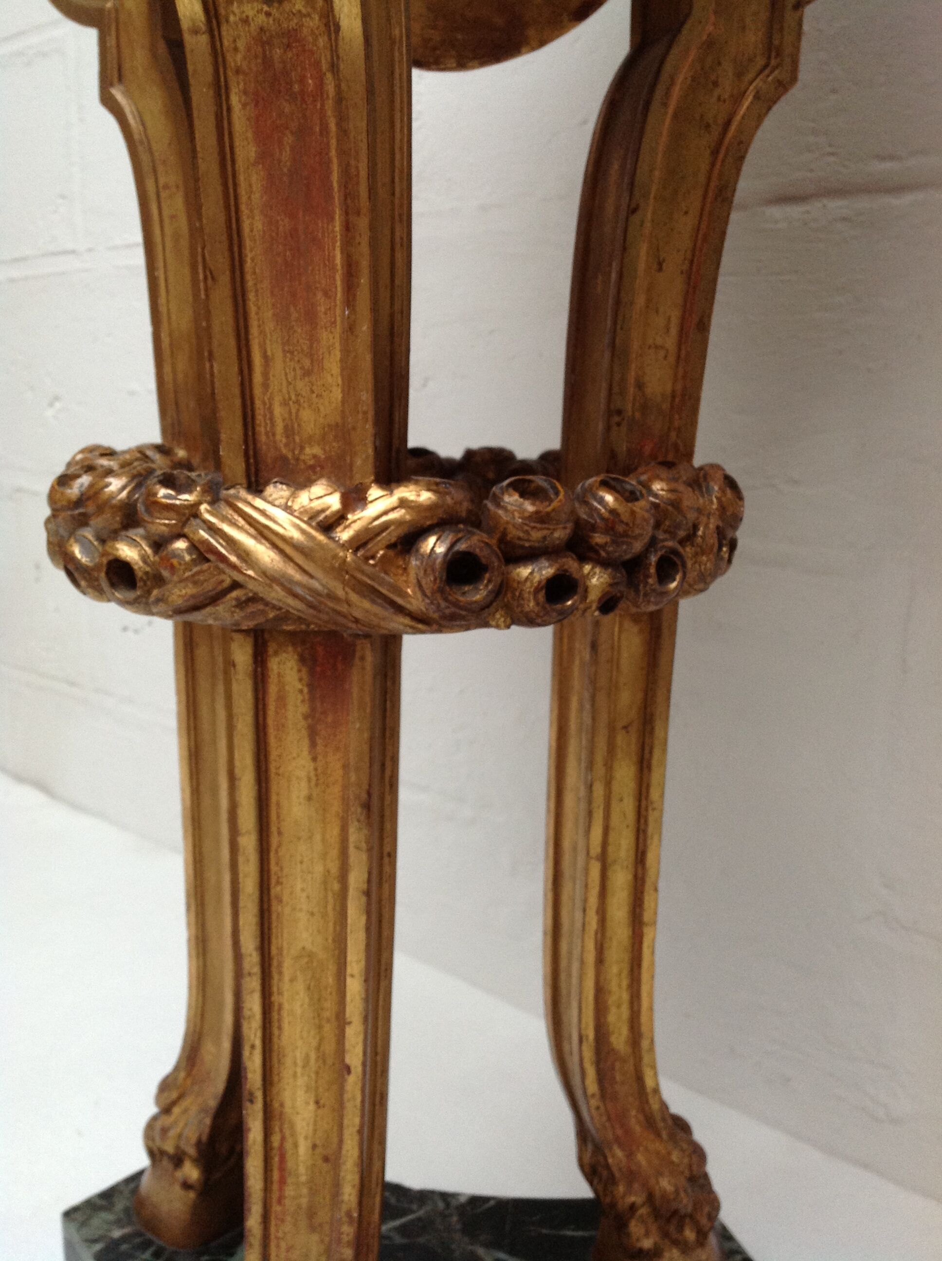 Wooden and marble saddler Napoleon III era