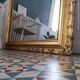 Old mirror 197x136cm