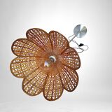 Luminaire en bambou vintage