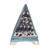 Photophore pyramide en céramique