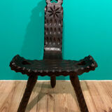 Stool tripod brutalism 1960/70