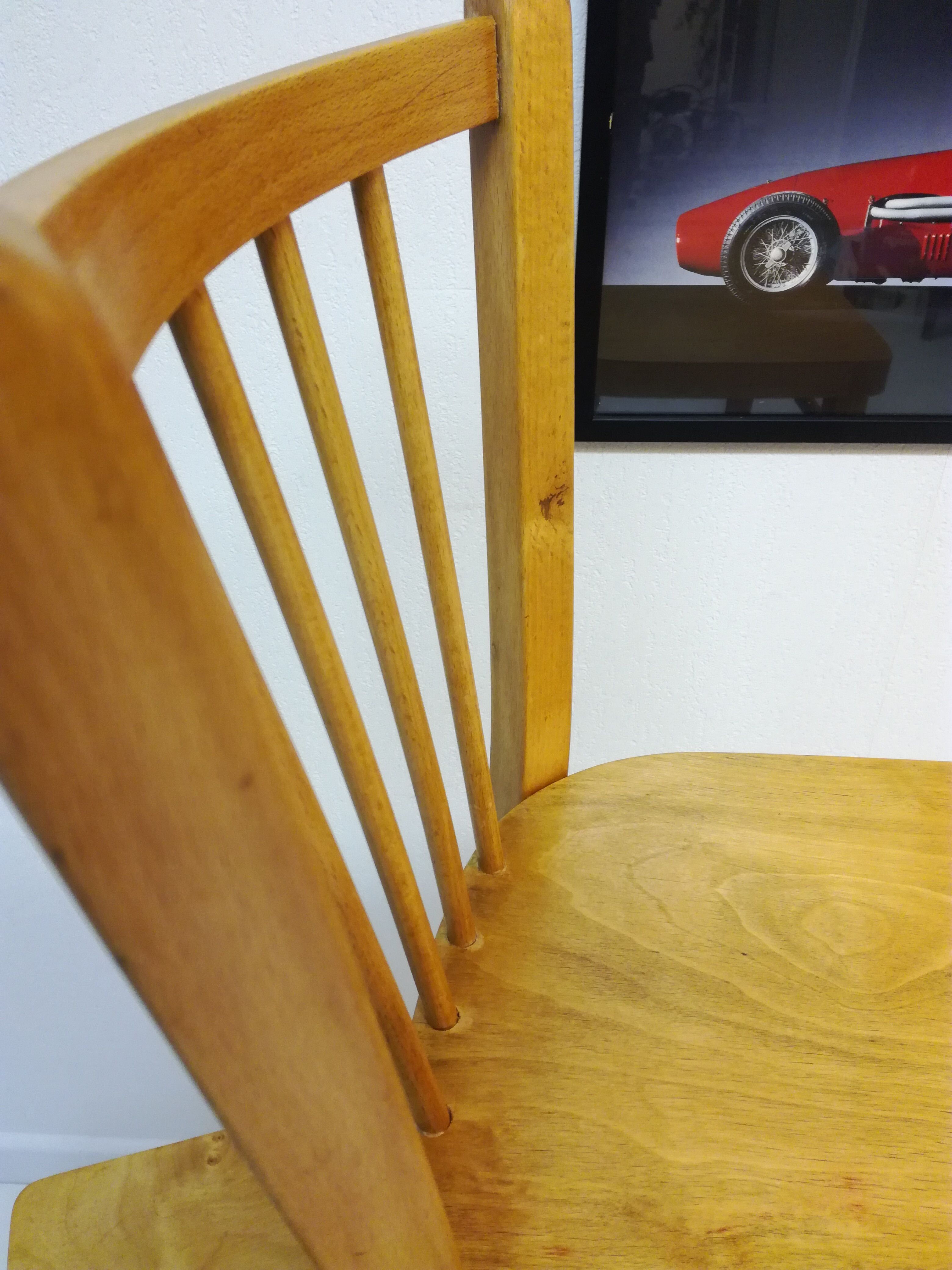 Desk and chair baumann