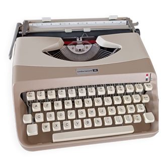 Machine à écrire vintage 'underwood 18"