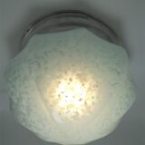 Speckled glass ceiling light